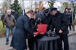 Uroczyste przekazanie i poświęcenie nowego ciężkiego samochodu ratowniczo-gaśniczego dla Ochotniczej Straży Pożarnej w Kałuszynie 